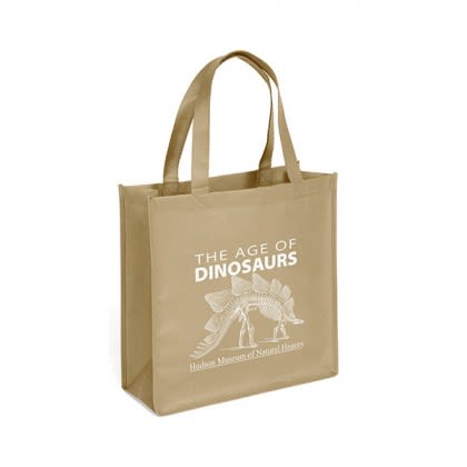 Custom Printed Non-Woven Tote Bag- Khaki